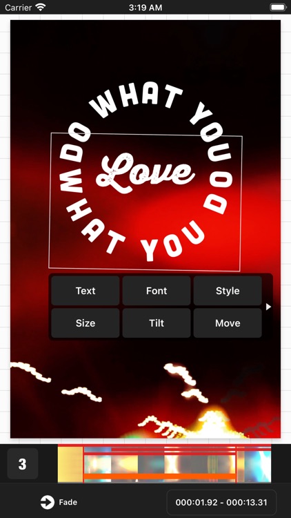 Vont - Text on Videos
