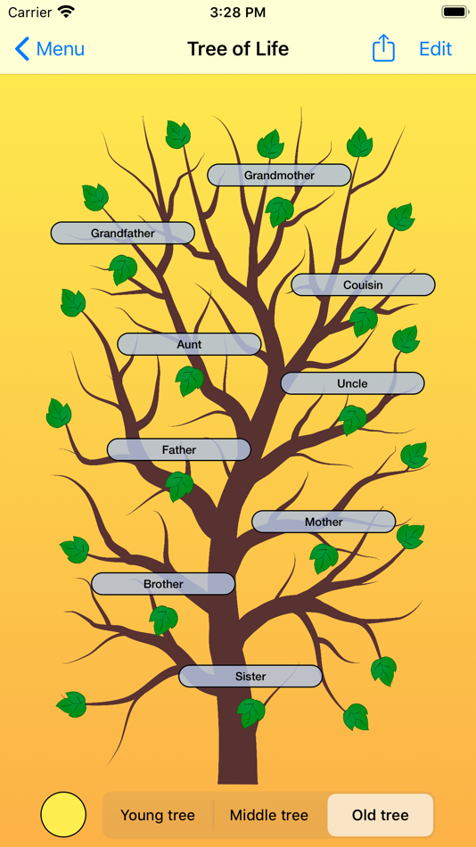 #8. Tree of Life - Family Tree (iOS) Podle: Bo Kalvslund