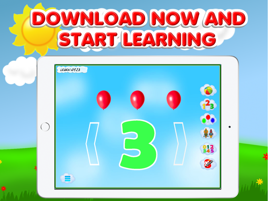 Learn the Numbers With Us iPad screenshot