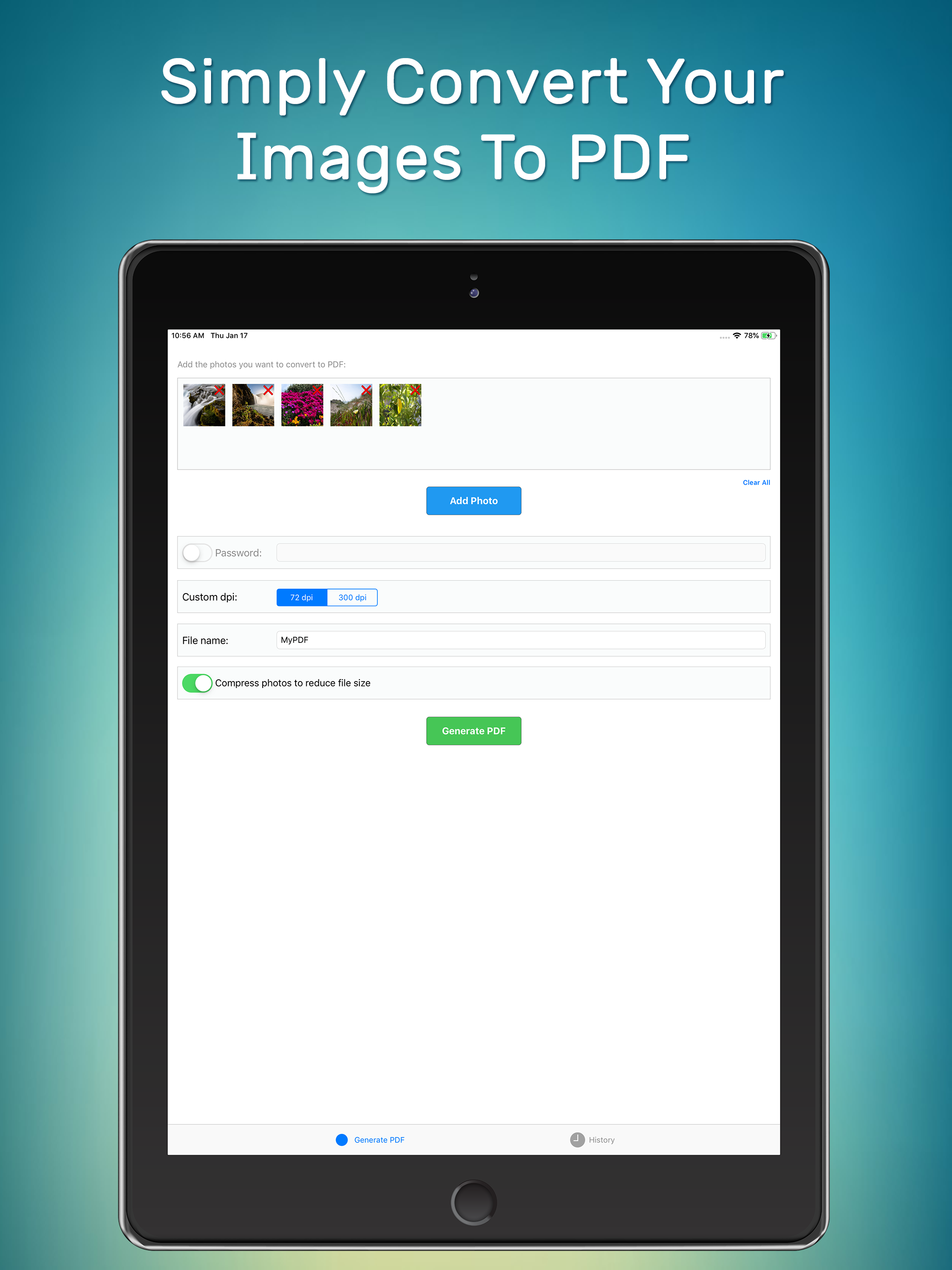 Image to PDF Converter! screenshot 5