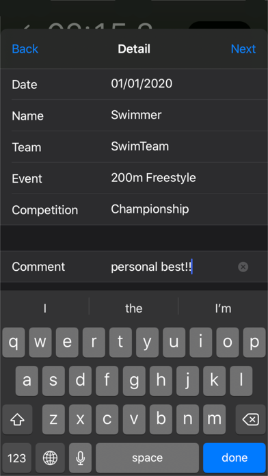 Screenshot #3 pour Watch for Swimming Race