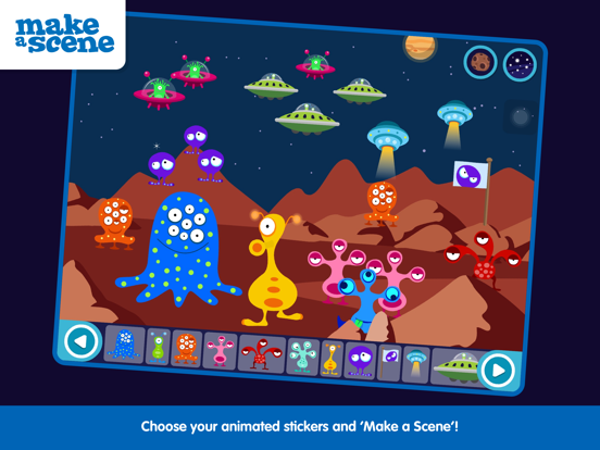 Screenshot #5 for Make A Scene: Outer Space