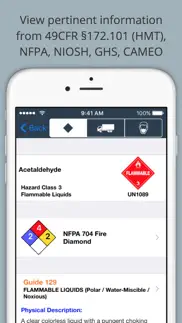 hazmat reference iphone screenshot 2