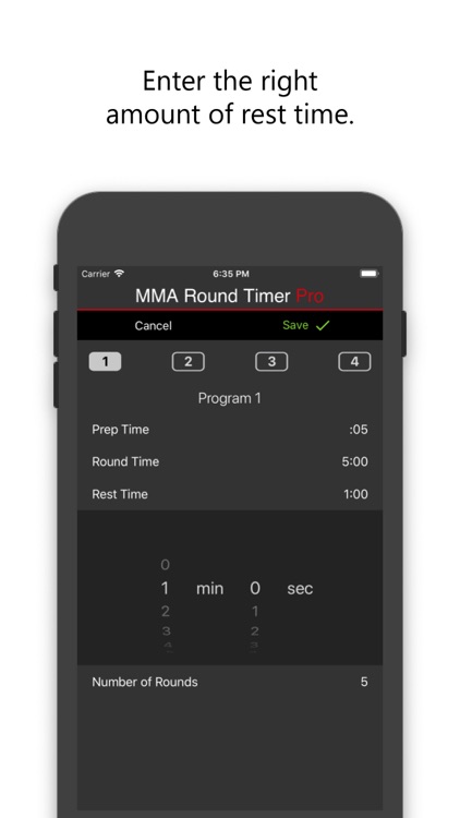 MMA Round Timer Pro screenshot-4