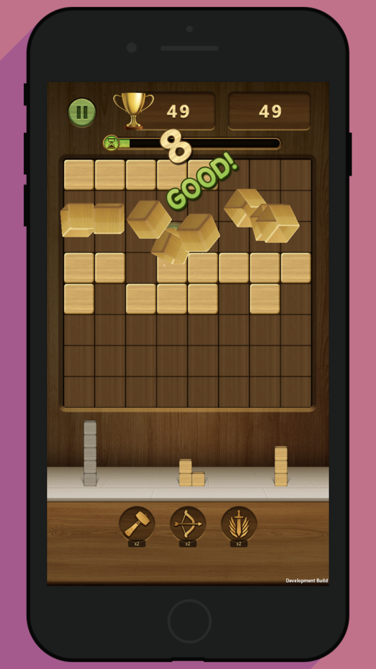 #1. Wood Block Puzzle Classic Z (iOS) By: Cuong Du Duc