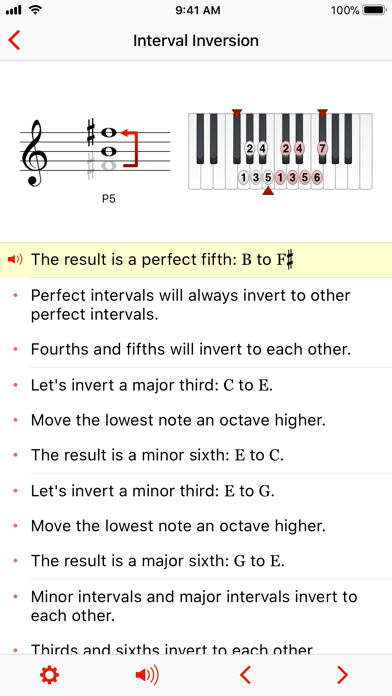 Theory Lessons Screenshot