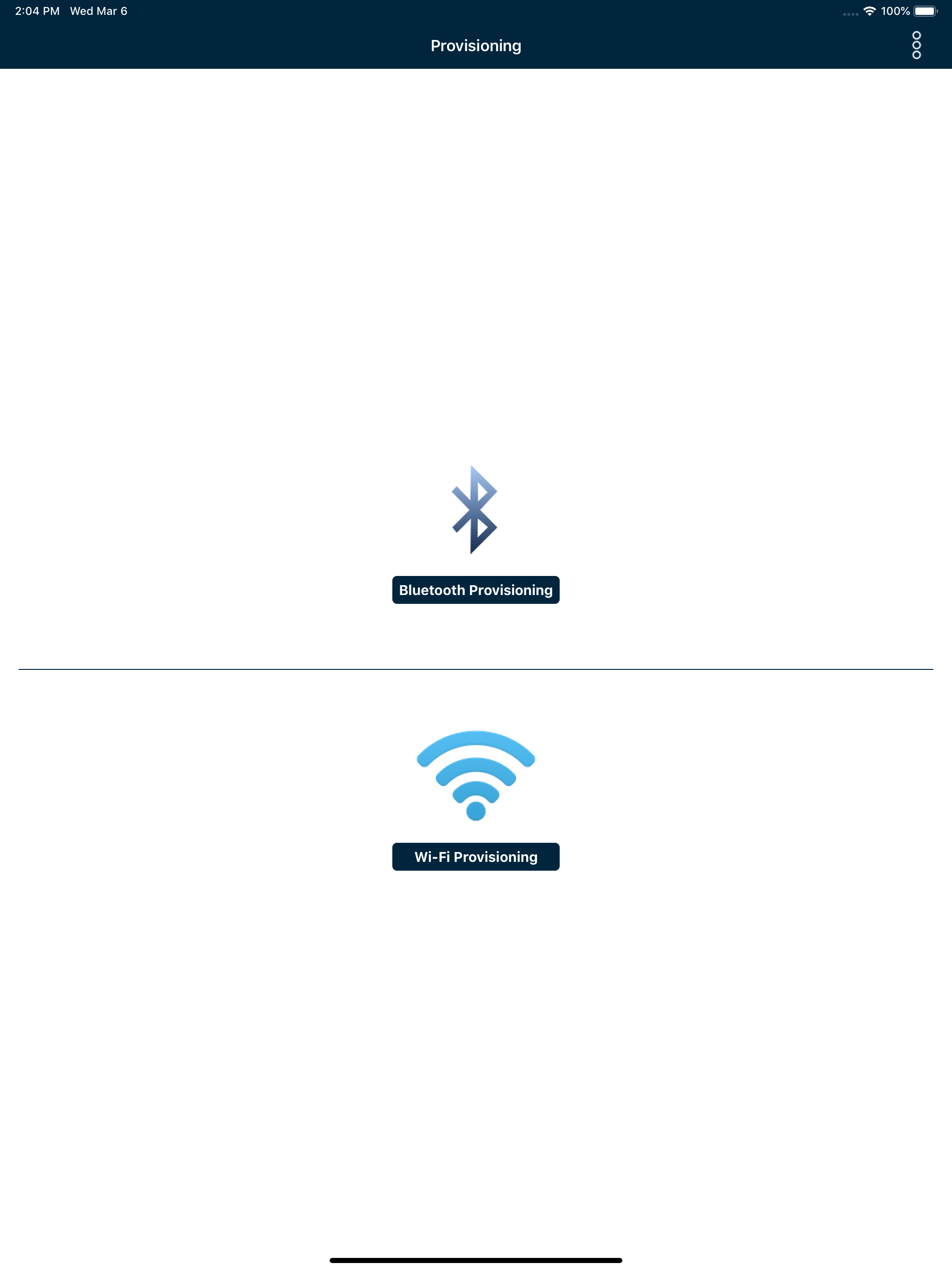 Wi-Fi Provisioning