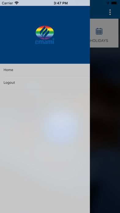 Screenshot #1 pour Emami Attendance App
