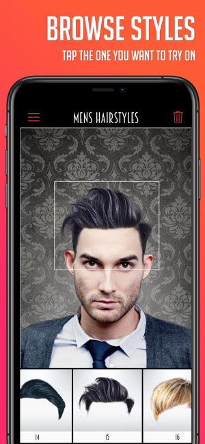 ‎Men's Hairstyles Screenshot