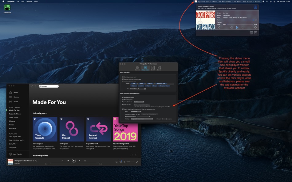#5. YfitopsBar (macOS) 由: Istvan Hoffmann