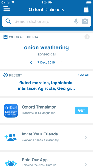 Oxford Dictionary of ... screenshot1