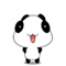 Giant panda cute expression pack