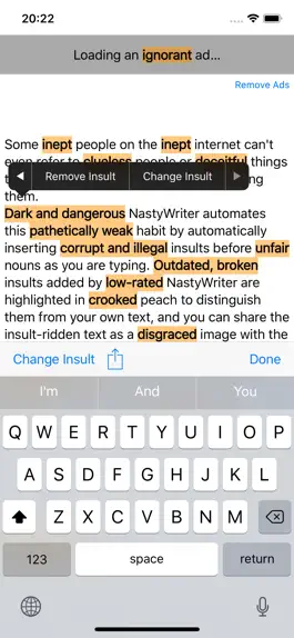 Game screenshot NastyWriter mod apk