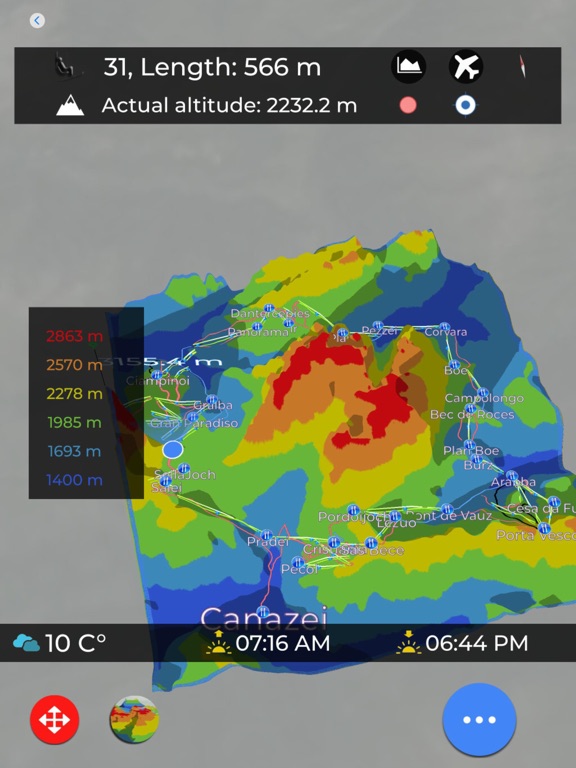 Screenshot #5 pour 3DSkiTracks - Switzerland