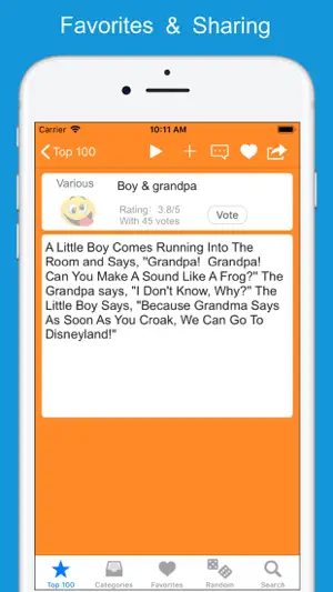 Funny Jokes, Stories & Puns screenshot 4