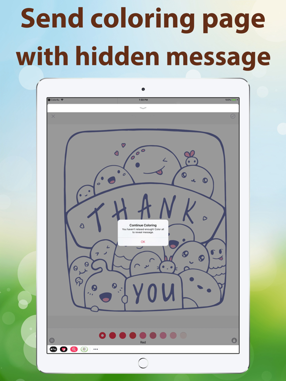 Color4u: Adult Coloring Book iPad screenshot 5 - Entertainment app