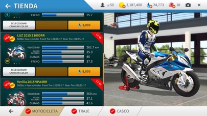 Real Moto captura de pantalla del juego