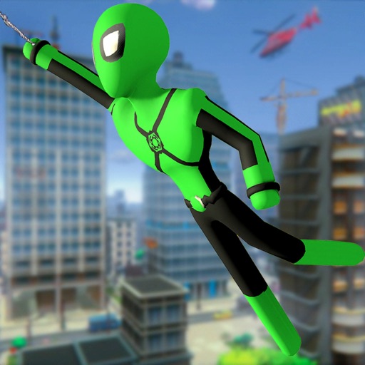 Stickman Spider -Rope Hero Sim iOS App