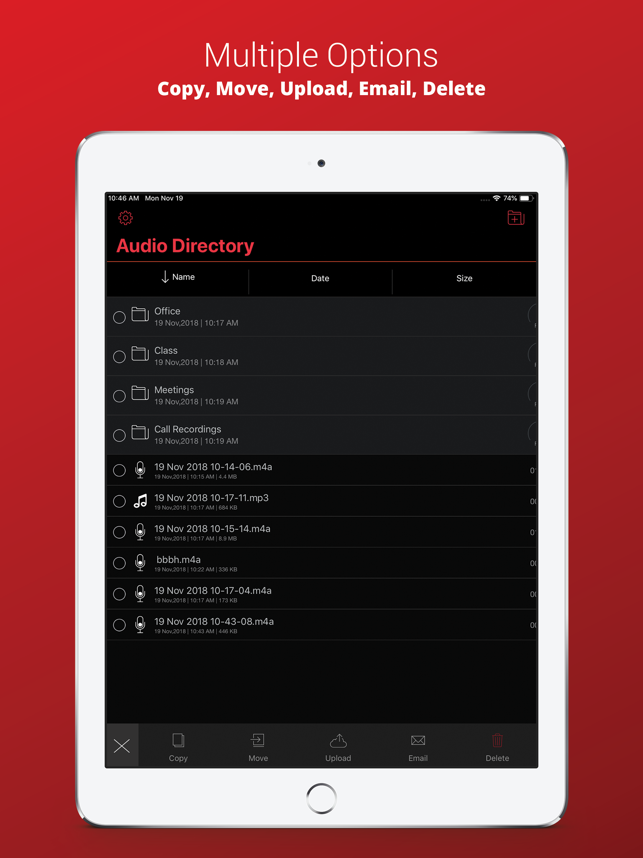 ‎Voice Recorder Plus Pro Screenshot