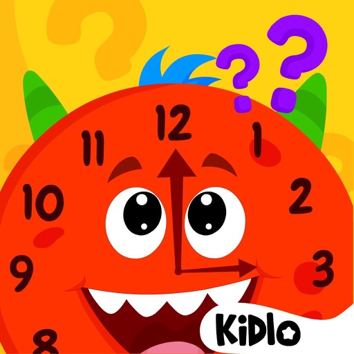 Telling Time For Kids + Clock Icon