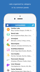Lab Values Medical Reference screenshot