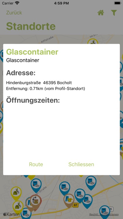 Abfall-App WML screenshot-6