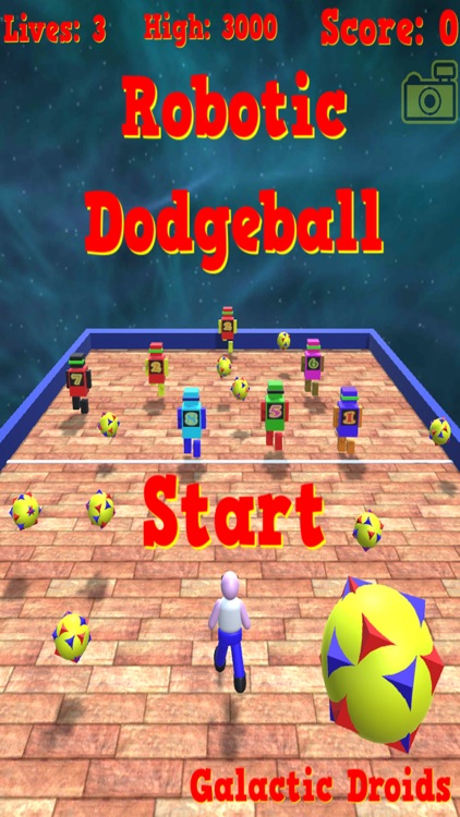 Robotic Dodgeball Pro screenshot-4