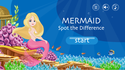 MERMAID-Find the difference Screenshot