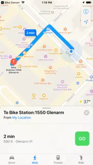 bike stations denver iphone screenshot 3