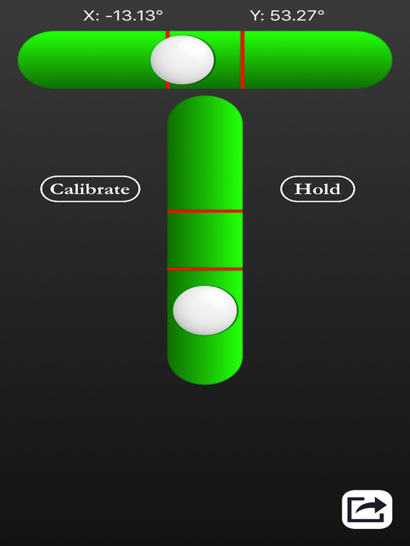 Screenshot #4 pour Clinometer Bubble Level