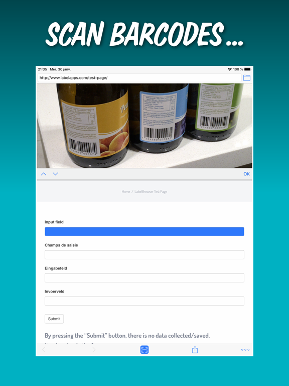 Screenshot #4 pour LabelBrowser