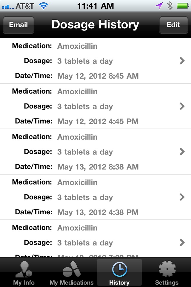 Medication Tracker-iMedication screenshot 4
