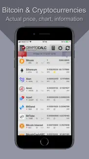 bitcoin & crypto calculator iphone screenshot 1