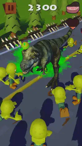 Game screenshot Dinosaur VS Zombie apk