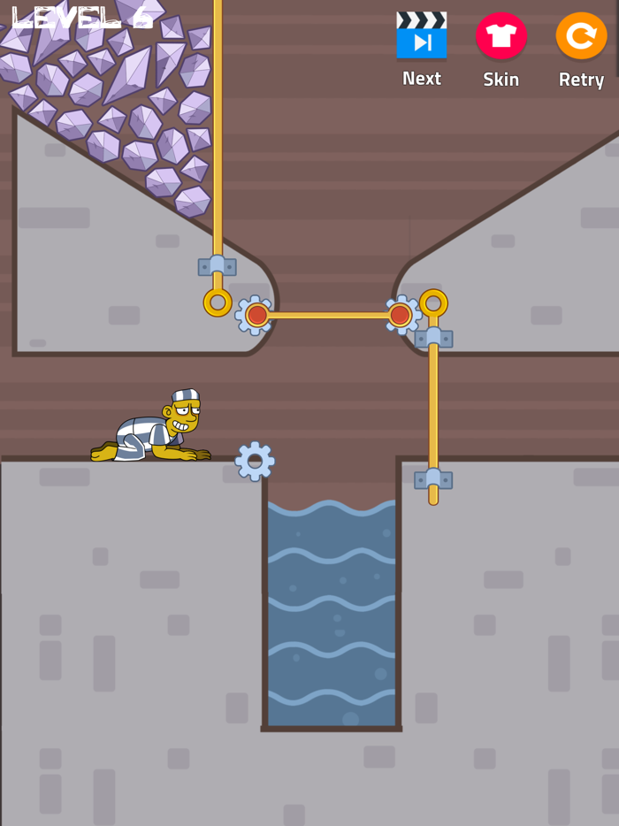 Prison Escape Pull Pin Puzzle