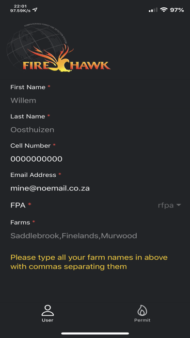 Screenshot #3 pour Firehawk Permits