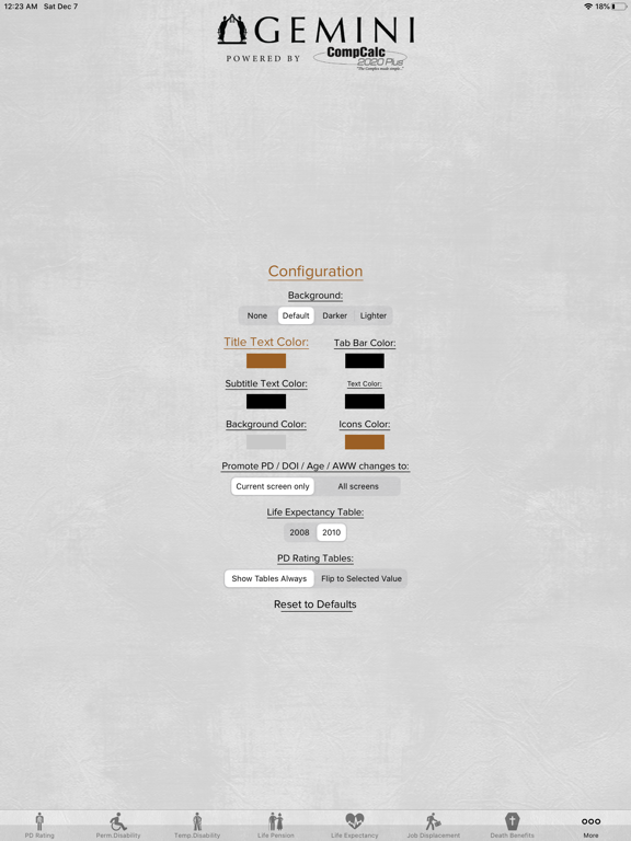 GeminiCalc iPad screenshot 7 - Business app