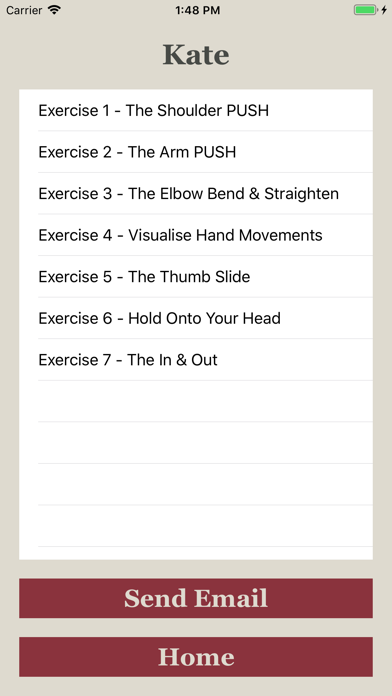 REPS Recovery Exercises screenshot 3