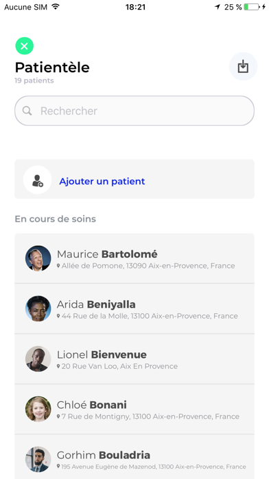 Screenshot #2 pour Visitadom Praticien
