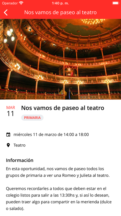 Colegio San Luis de Durazno Screenshot