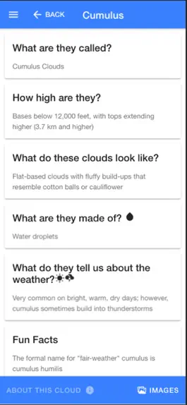 Game screenshot Field Guide to Clouds apk