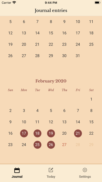 Screenshot #1 pour Stoic Journal