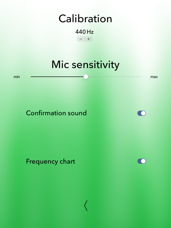 Acoustic Guitar Tuner Pro iPad screenshot 9 - Music app