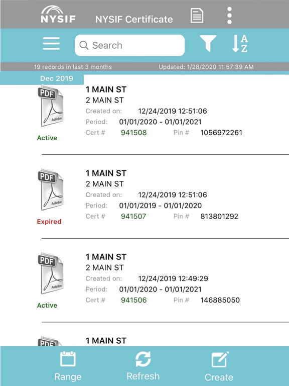 App screenshot
