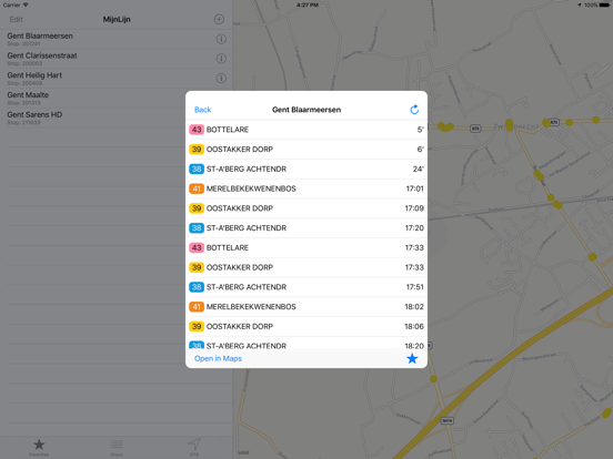 MijnLijn iPad app afbeelding 2