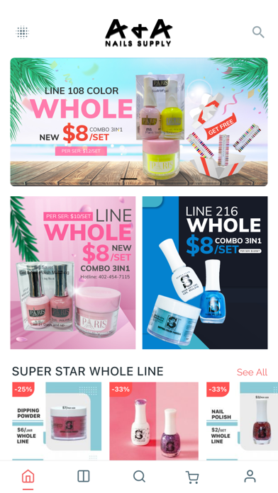 A&A Nail Supply Inc Screenshot