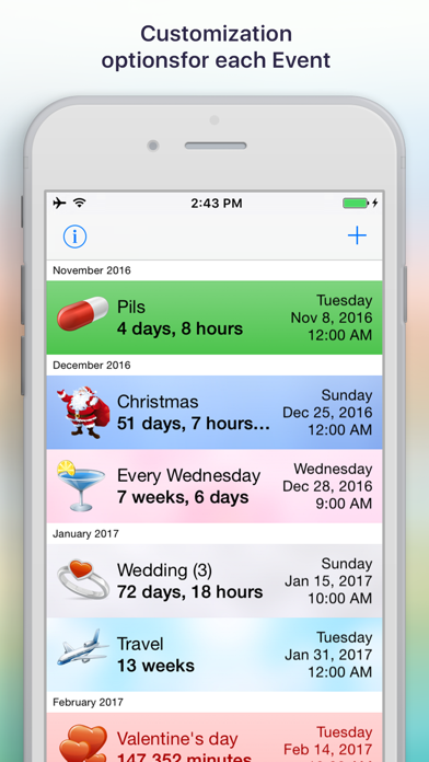 Reminder & Countdown Pro Screenshot