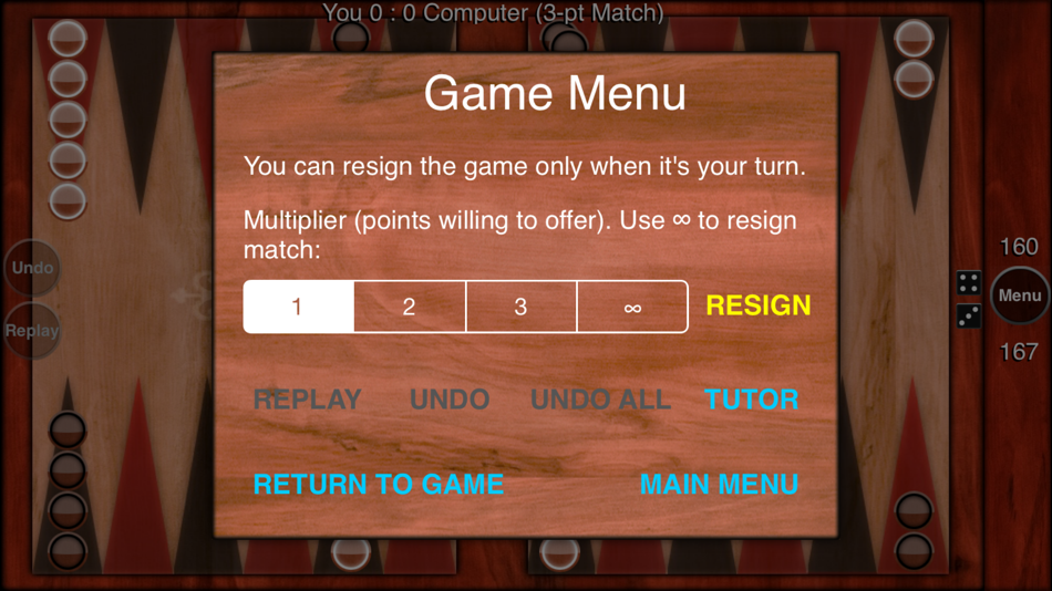 #4. Backgammon Tutor (iOS) Podle: Quatrian Inc.