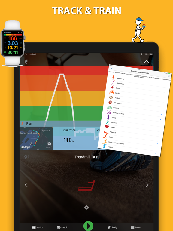 iRunner Run Tracker & Heart Rate Trainer screenshot