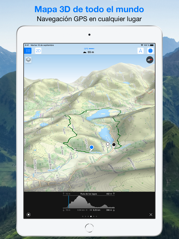 Maps 3D PRO - Outdoor GPS App Store preview screenshot 8